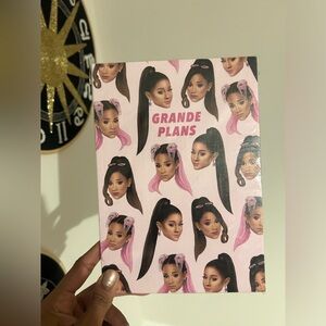 Ariana Grande “Grande Plans” Pink Lined Notebook